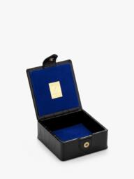 Aspinal of London Small Stud Croc Leather Box - thumbnail 3