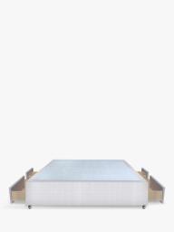 John Lewis Non-Sprung Upholstered Continental 2+2 Drawer Divan Base, King Size - thumbnail 4