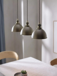 John Lewis Baldwin 3 Pendant Diner Ceiling Light - thumbnail 2