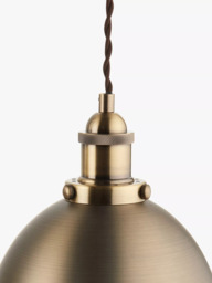 John Lewis Baldwin 3 Pendant Diner Ceiling Light - thumbnail 5