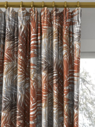 Prestigious Textiles Jungle Made to Measure Curtains or Roman Blind, Mandarin - thumbnail 2