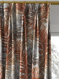 Prestigious Textiles Jungle Made to Measure Curtains or Roman Blind, Mandarin - thumbnail 4