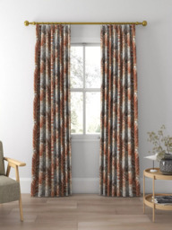 Prestigious Textiles Jungle Made to Measure Curtains or Roman Blind, Mandarin - thumbnail 3