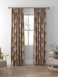 Prestigious Textiles Jungle Made to Measure Curtains or Roman Blind, Mandarin - thumbnail 5