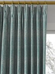 Sanderson Beckett Made to Measure Curtains or Roman Blind, Blue Clay - thumbnail 2