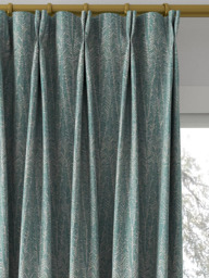 Sanderson Beckett Made to Measure Curtains or Roman Blind, Blue Clay - thumbnail 4