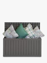 Hayward Jardine Recycled Garden Storage Box, 270L, Taupe - thumbnail 5