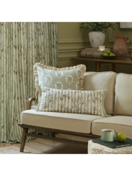 Sanderson Chinese Lanterns Pair Lined Pencil Pleat Curtains, Sage - thumbnail 6