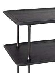 west elm Sintra Console Table, Dark Bronze - thumbnail 6