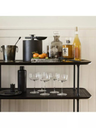 west elm Sintra Console Table, Dark Bronze - thumbnail 3