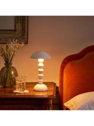 Addison Ross Bobbin Rechargeable LED Table Lamp - thumbnail 3