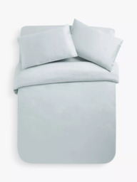 John Lewis Soft & Silky Egyptian Cotton Sateen 400 Thread Count Bedding - thumbnail 1