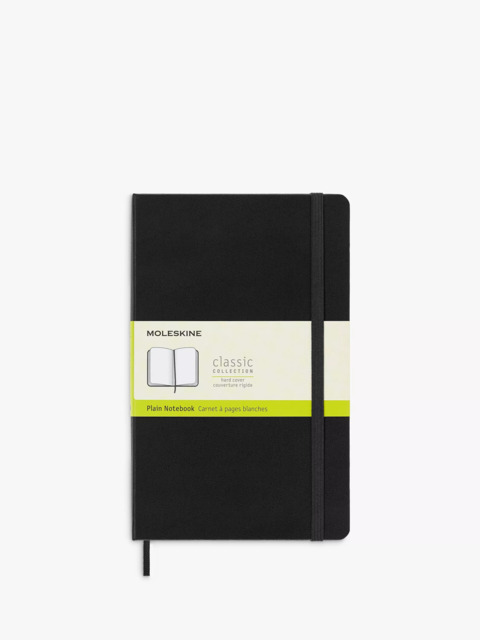 Moleskine Large Plain Hard Cover Notebook - image 1