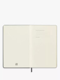 Moleskine Large Plain Hard Cover Notebook - thumbnail 4