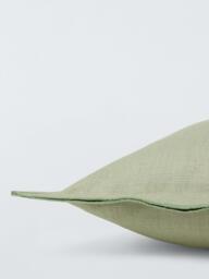 John Lewis Double Oxford Linen Cushion - thumbnail 3