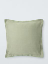 John Lewis Double Oxford Linen Cushion - thumbnail 1