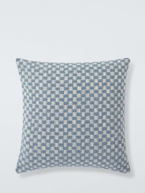 John Lewis Woven Check Cushion - image 1