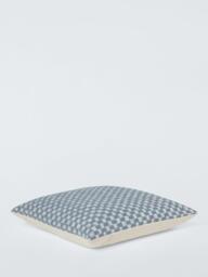 John Lewis Woven Check Cushion - thumbnail 3