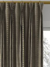 Morris & Co. Bellflowers Made to Measure Curtains or Roman Blind, Charcoal/Olive - thumbnail 6
