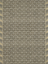 Morris & Co. Bellflowers Made to Measure Curtains or Roman Blind, Charcoal/Olive