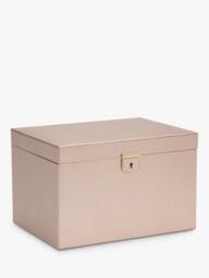 WOLF Palermo Leather Jewellery Box, Large - thumbnail 2