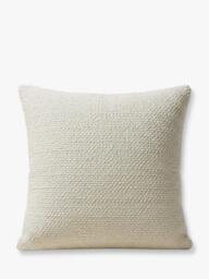 Truly Lombard Boucle Rectangular Cushion Cover, Ecru