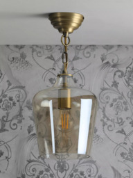 Laura Ashley Ockley Glass Ceiling Light - thumbnail 2