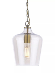 Laura Ashley Ockley Glass Ceiling Light - thumbnail 3