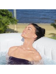 Lay‑Z‑Spa Ibiza AirJet Inflatable Square Smart Hot Tub with Cover, 6 Person - thumbnail 3
