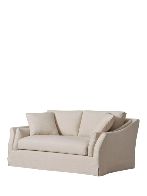 John Lewis Bude Medium 2 Seater Sofa, Natural Native Linen - image 1