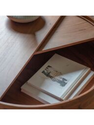 Gallery Direct Rimini Storage Coffee Table, Acacia - thumbnail 2