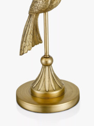 John Lewis + Matthew Williamson Peacock Lamp Base, Gold, H38cm - thumbnail 4