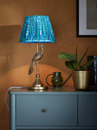 John Lewis + Matthew Williamson Peacock Lamp Base, Gold, H38cm - thumbnail 2