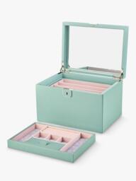 WOLF x Liberty Julia Large Jewellery Box, Sage - thumbnail 4