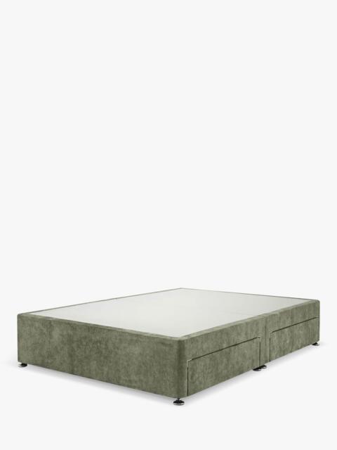 Silentnight Non-Sprung Upholstered 4 Drawer Divan Base, Super King Size - image 1
