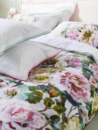 Designers Guild Grandiflora 250 Thread Count Bedding, Rose - thumbnail 3