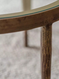 nkuku Jiya Duo Coffee Table, Brass - thumbnail 3