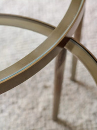 nkuku Jiya Duo Coffee Table, Brass - thumbnail 4