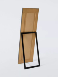 John Lewis Georgian Freestanding Full-Length Cheval Mirror, 170cm, Black/Gold - thumbnail 3