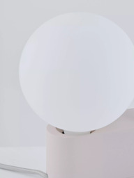 Tala Alumina Table/Wall Lamp with Sphere IV ES LED Dim to Warm Globe Bulb - thumbnail 4