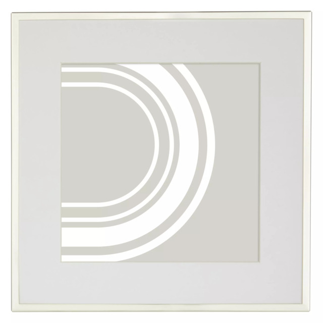 "John Lewis Daya Photo Frame, 5 x 5"" (13 x 13cm), Silver"