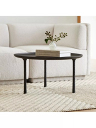 west elm Sintra Metal Coffee Table, Dark Bronze - thumbnail 2
