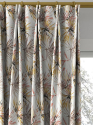 Harlequin Aucuba Made to Measure Curtains or Roman Blind, Paprika/Ochre - thumbnail 4