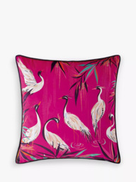 Sara Miller Herons Cushion, Pink - thumbnail 1