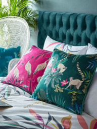 Sara Miller Herons Cushion, Pink - thumbnail 5