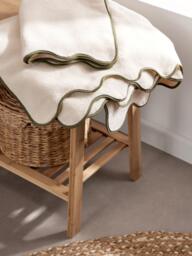 John Lewis Scallop Edge Towels - thumbnail 2