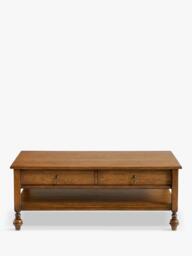 Pottery Barn Summerville Coffee Table, Tuscan Brown