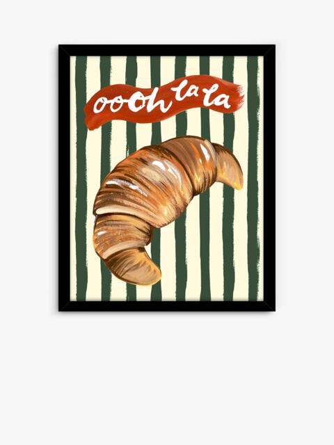 John Lewis Eleanor Bowmer 'Oooh La La' Framed Print, 32 x 26cm, Black/Multi - image 1