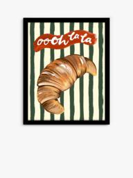 John Lewis Eleanor Bowmer 'Oooh La La' Framed Print, 32 x 26cm, Black/Multi - thumbnail 1