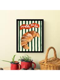 John Lewis Eleanor Bowmer 'Oooh La La' Framed Print, 32 x 26cm, Black/Multi - thumbnail 2